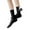 Black, variant on WTXUE Socks for Women, Women's Solid Color Stereo Doll Funny Detachable Fashion Middle Tube Socks, Black