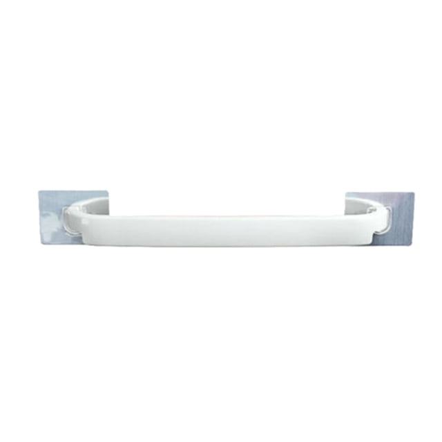 Wall Mounted Self Towel Holder Rack with Shelf for Bathroom Hanging Storage Organization