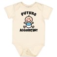 thumbnail image 3 of Inktastic Future Accountant in Training Baby Boys Baby Bodysuit, 3 of 5