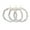 White, variant on 3 Pieces Grapevine Wreath Set, 11.8" Natural Vine Branch Wreath Christmas DIY Rattan Wreath Garland for Christmas Holiday Craft Wedding Decor,Brown