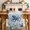 Gray2, variant on Blue Crab Coastal Table Runner 72 Inches, Beach Starfish Nautical Coral Retro Bed Runner Dresser Scarves Tabletop for Indoor Outdoor Parties/Ceremony/Banquet, 18" x 72"
