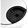 thumbnail image 3 of 4 X 60mm Desk Table Grommet Cable Tidies Computer Desk Surface Port Hole Covers (brushed Chrome), 3 of 5