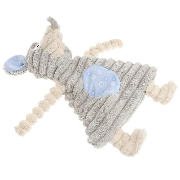 Puppy Plush Toy Small Dog Squeaky Sound Chewing Interactive Play *25cm 1Pcs
