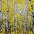 thumbnail image 5 of Orinice Trees Yellow Leaves Grove Bathroom Decor Set with Hooks, Colorful Luxurious Polyester Fabric Fashion Shower Curtain, Chic Modern Design, Waterproof, Easy Installation 36x72, 5 of 7