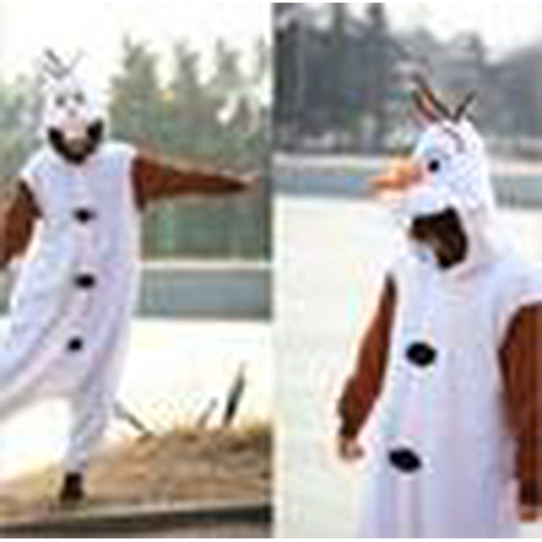 Frozen Queen Olaf Snowman Adult Unisex Onesie or Costume Cosplay