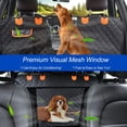 thumbnail image 2 of Funda de asiento de coche para perros EasyHawei, resistente a los arañazos, impermeable, 2 of 6