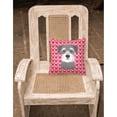 thumbnail image 2 of Carolines Treasures BB5276PW1818 Schnauzer Fabric Decorative Pillow 18HX18W multicolor, 2 of 2