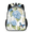 Black, variant on Adult Sugar Skull Mexican Travel Backpack, Casual Daypack with Adjustable Shoulder Straps, Day of the Dead Laptop Backpack