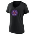 thumbnail image 2 of Women's Black Valley Suns Primary Logo V-Neck T-Shirt, 2 of 3