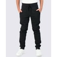 thumbnail image 2 of 3 Pack: Boys Youth Active Athletic Soft Fleece Jogger Sweatpants, 2 of 6