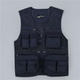 thumbnail image 1 of Mens Summer Outdoor Work Safari Fishing Travel Photo Vest with Pockets, 1 of 21