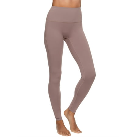 Felina Velvety Soft High-Waisted Legging Comfortable, Curve-Hugging, 4-Way Stretch, Lightweight, No-Center Seam Design (Twilight Mauve, Medium)