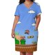 thumbnail image 3 of Vestido holgado con bolsillos ropa de verano juego 2, 3 of 7