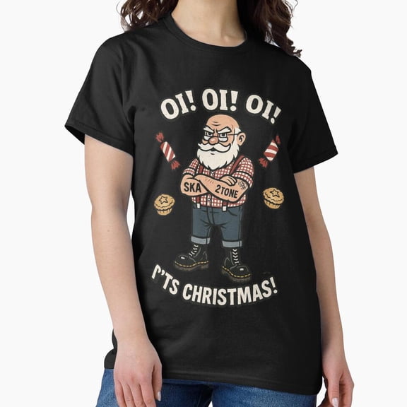 Oi Oi Oi Its Christmas Holiday Winter Season Fun Quote Unisex T-Shirt , up to Size 5XL