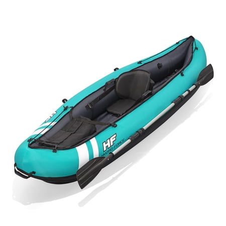 Bestway Hydro Force Ventura 9 Ft. Single Person Inflatable Kayak Set with Oar & Pump