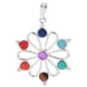 thumbnail image 2 of Colgante de Plata Yinane de 7 colores, 2 of 8