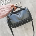 thumbnail image 2 of unbranded De Hombro Rivet En PU Negro Con Para Almacenaje En Varias Ocasiones, 2 of 8