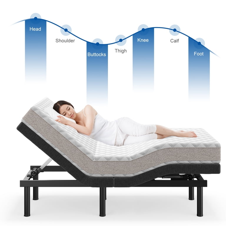 https://www.walmart.com/ip/Split-Adjustable-Bed-Frame-King-Size-Adjustable-Bed-Base-Frame-with-Remote-Control-Vibration-Massage-Head-and-Foot-Incline/1844168863