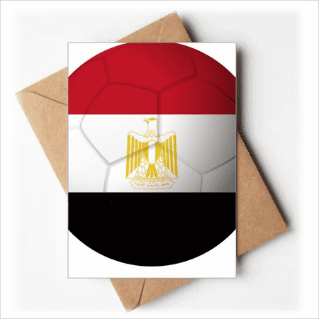 Egypt National Flag Soccer Football Greeting Cards You are Invited Invitations