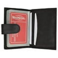 thumbnail image 5 of Genuine Leather Snap Closure Mens Small Wallet Card Case 570 CF (C), 5 of 11