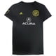 thumbnail image 1 of adidas Columbus Crew Jersey para mujer, negro, extragrande, 1 of 3