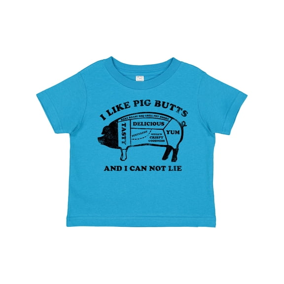 Inktastic I Like Pig Butts Boys or Girls Toddler T-Shirt