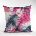thumbnail image 2 of Plutus Fuchsia Purple Fureal Animal Faux Fur Luxury Throw Pillow - Double sided 24" x 24", 2 of 5