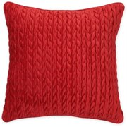 Better Homes&gardens Canopy Cable Plush Decorative Pillow, Re