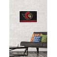 thumbnail image 2 of NHL Ottawa Senators - Logo 20 Wall Poster, 14.725" x 22.375", Framed, 2 of 5
