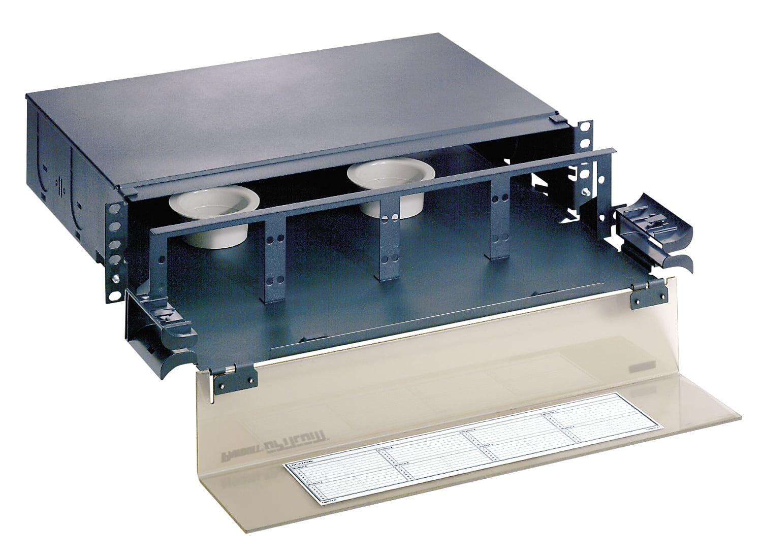 Panduit Rack Mount Fiber Drawer Patch panel housing black