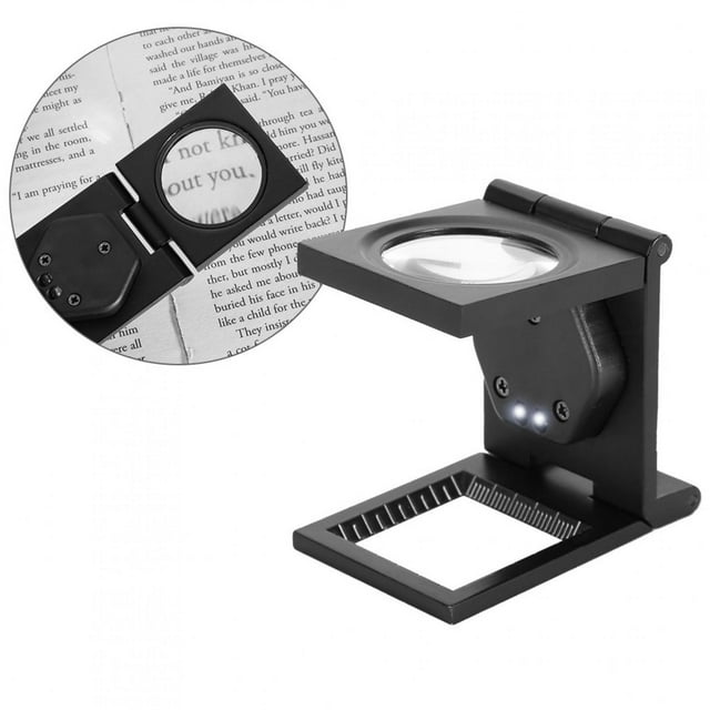 E BIJOUTIER, LUPA DE MONEDAS, BISUTERÍA MONÓCULO, BUCLE DE JOYERÍA, MONÓCULO DE AUNTO, LUPA DE BOLSILLO PLEGABLE 30X LUPA PORTÁTIL PARA REPARACIO DE COMPUTADORES