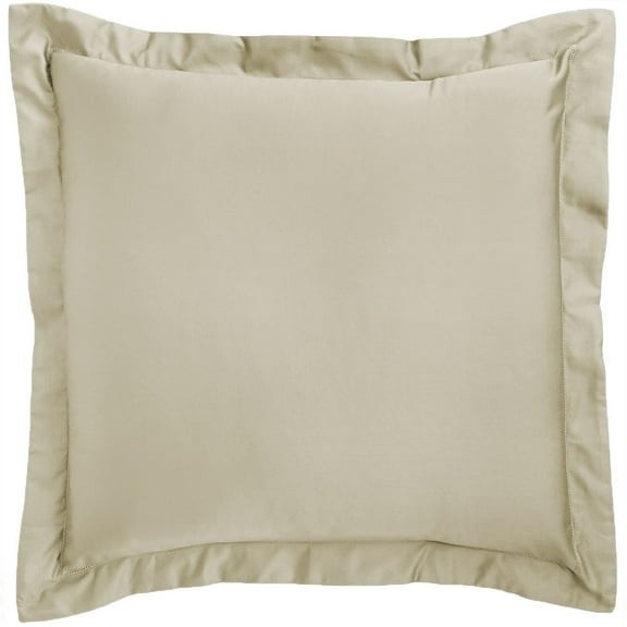 Charter Club European Sham 500 Thread Count Solid Taupe