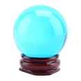 thumbnail image 4 of Asian Rare Natural Royal Blue Quartz Crystal Healing Ball Sphere 40mm with Stand, 4 of 9