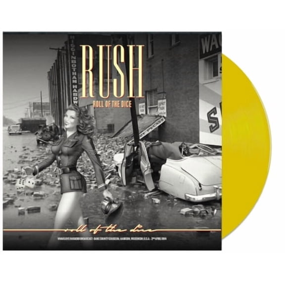 Rush Roll of the Dice (Yellow Vinyl LP) (Vinyl Record)
