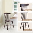 thumbnail image 5 of Dycanpo Dining Chairs Set of 2, Kitchen/Dining Room Wooden Chairs with Mid Century Modern,18'', 5 of 6