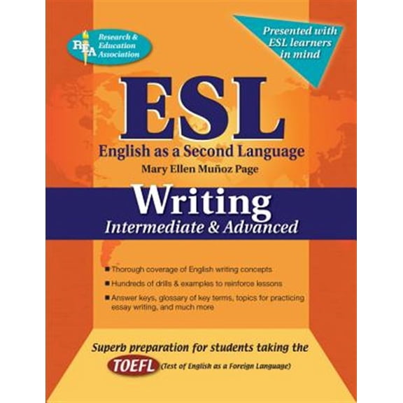 Pre-Owned ESL Intermediate/Advanced Writing (Paperback) 0738601225 9780738601229