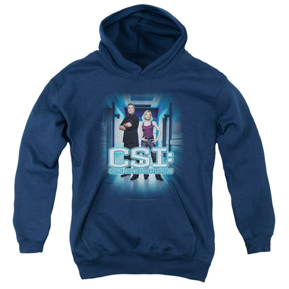 Csi - Serious Business - Youth Hooded Sweatshirt - Large