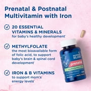 Mommys Bliss Prenatal Multivitamin + Iron, 45 Capsules