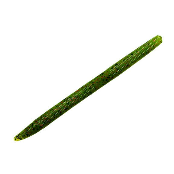 Strike King Shim-E-Stick Watermelon Red Black Soft Stick Bait Lure