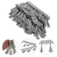thumbnail image 3 of Shisuyan Fringe Tassel Lace Trim In Grey Color For Home Decor 1Pack 118In, 3 of 9