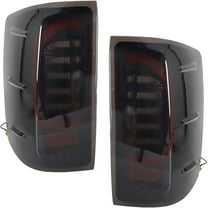 SEBLAFF Full LED Smoked Tail Lights Assembly Replacement for 2014-2018 Chevy Silverado 1500/2015-2018 Chevy Silverado 2500HD 3500HD Rear Tail Lights Brake Lamps with Reverse Light