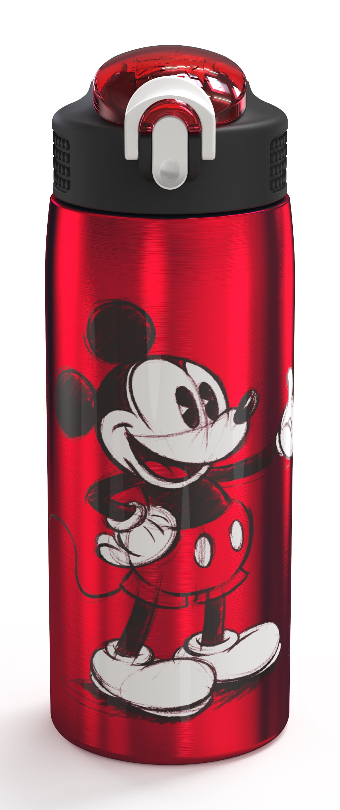 Surfing Mouse Stainless Steel Water Bottle