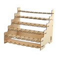 thumbnail image 2 of Caja de almacenamiento de madera, caja de almacenamiento de escritorio, estante de pintura modular recto roto, bricolaje como se describe, 2 of 9