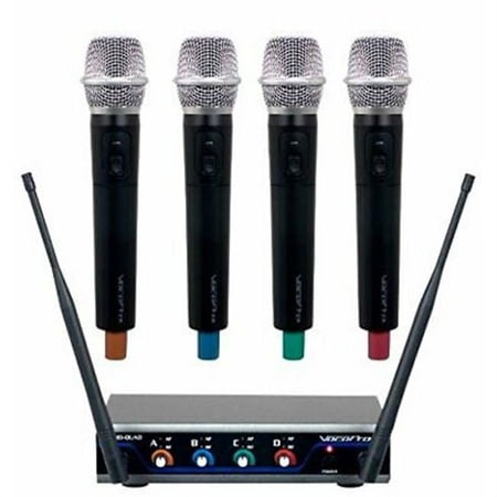UPC: 0692868438349 | Vocopro DIGITALQUADH3 4 Channel Microphone System