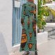 thumbnail image 2 of Vestido largo de cerámica griega antigua Vestido para mujer Vestidos de verano para ocasiones oficiales Vestido femenino Vestidos de noche, 2 of 4