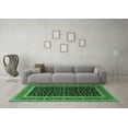 thumbnail image 3 of Ahgly Company Indoor Rectangle Persian Emerald Green Traditional Area Rugs, 8' x 12', 3 of 4