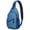 Colorful, variant on Lightweight Watermelon Print Sling Backpack with Aesthetic Tropical Fruit Pattern, Durable Crossbody Bag for Beach and Summer Party Use, Multi-Functional Storage for Watermelon Lovers