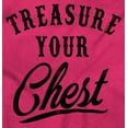 thumbnail image 2 of Treasure Your Chest Breast Cancer Hoodie Sweatshirt Women Brisco Brands S, 2 of 6