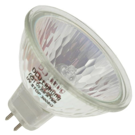 DLU LIGHTING FMW/CG, 35 Watt, MR16, Twist-Lock (GU5.3) Base Light Bulb (1 Bulb)
