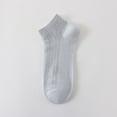 thumbnail image 5 of OVBMPZD Gray Girls Socks Ankle 5PC Eyelet Sports Cotton Light Socks Socks for Swollen Ankles, 5 of 5